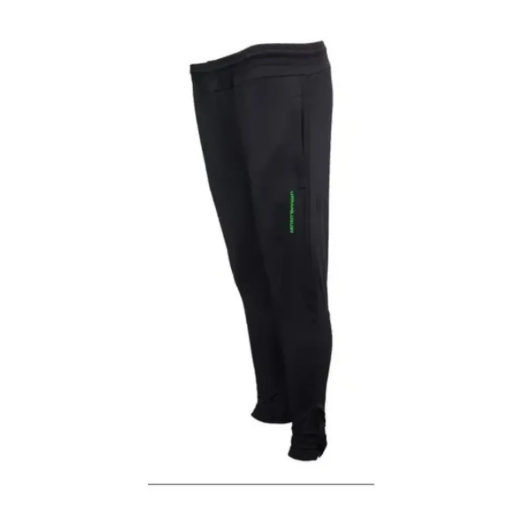 Black Men's Skinny Sports Pants Lycra + Free Cell Phone Armband
