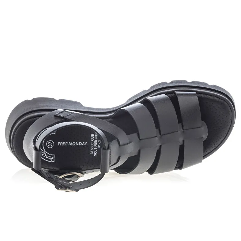 Black women's sandals.