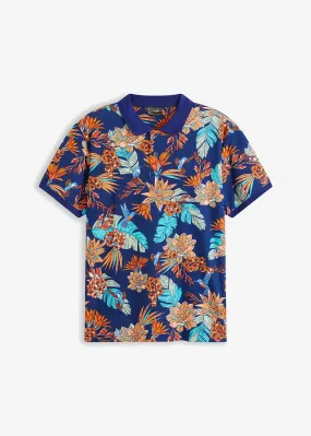 Blue Oxford Polo