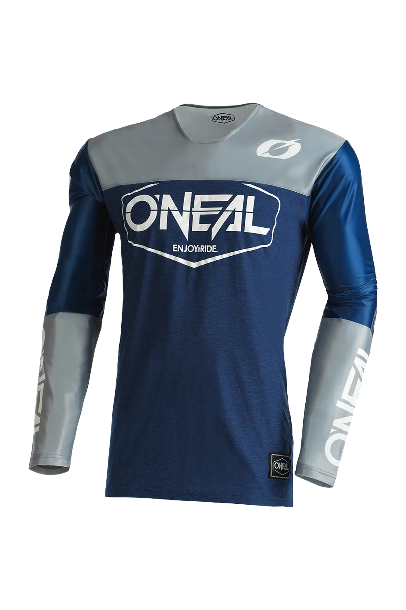 Camiseta de Cross O'Neal Mayhem Hexx Azul-Gris