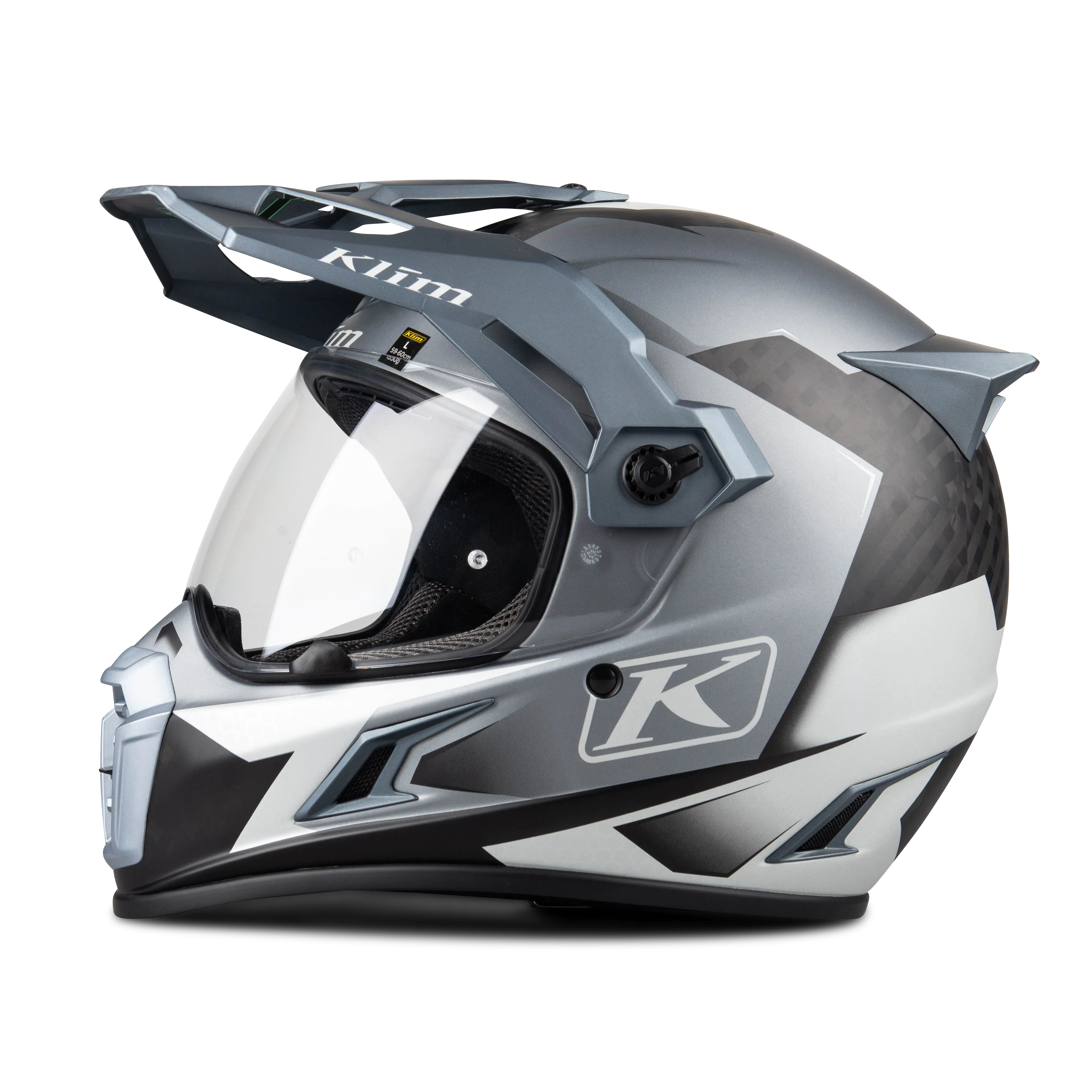 Casco Adventure KLIM Krios Pro ECE Charger-Gris 