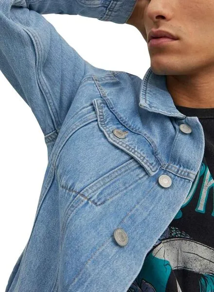 Blue Jean Jacket for Men - Jack and Jones