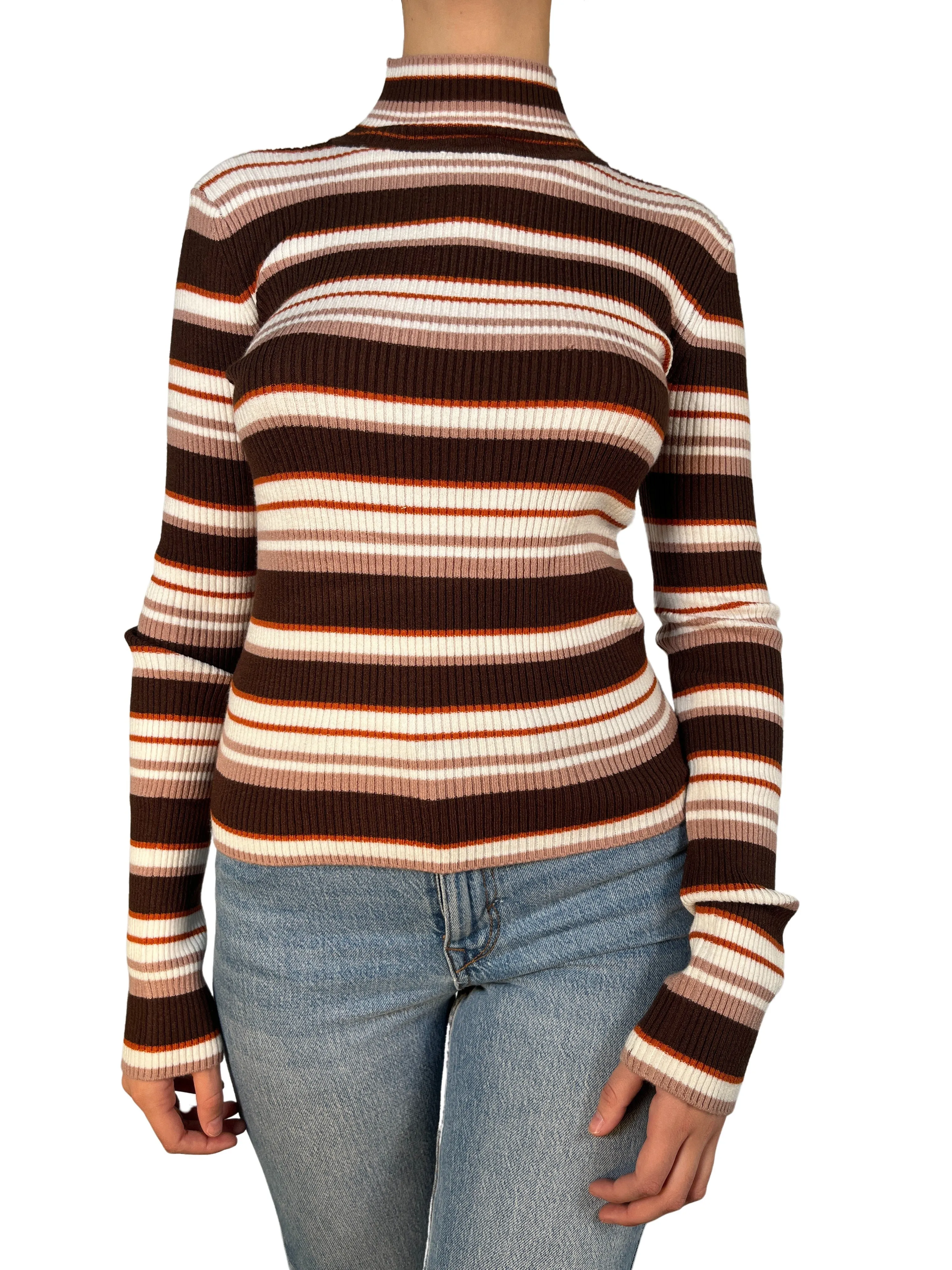 ETIQUETA NEGRA Black Striped Sweater