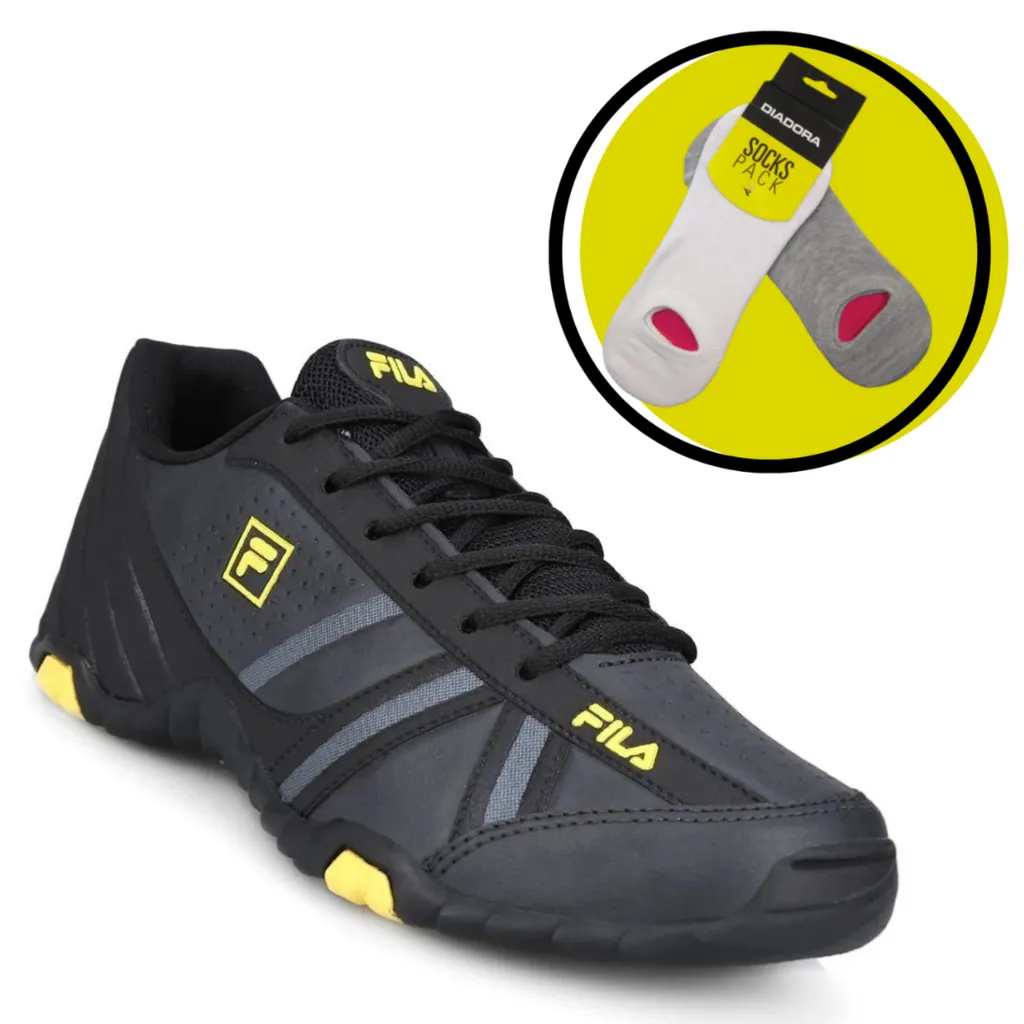 Fila Men's Slant 809866 Sneakers + Free Socks!!