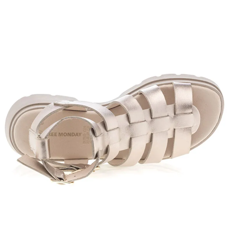 Golden Women's Sandals
