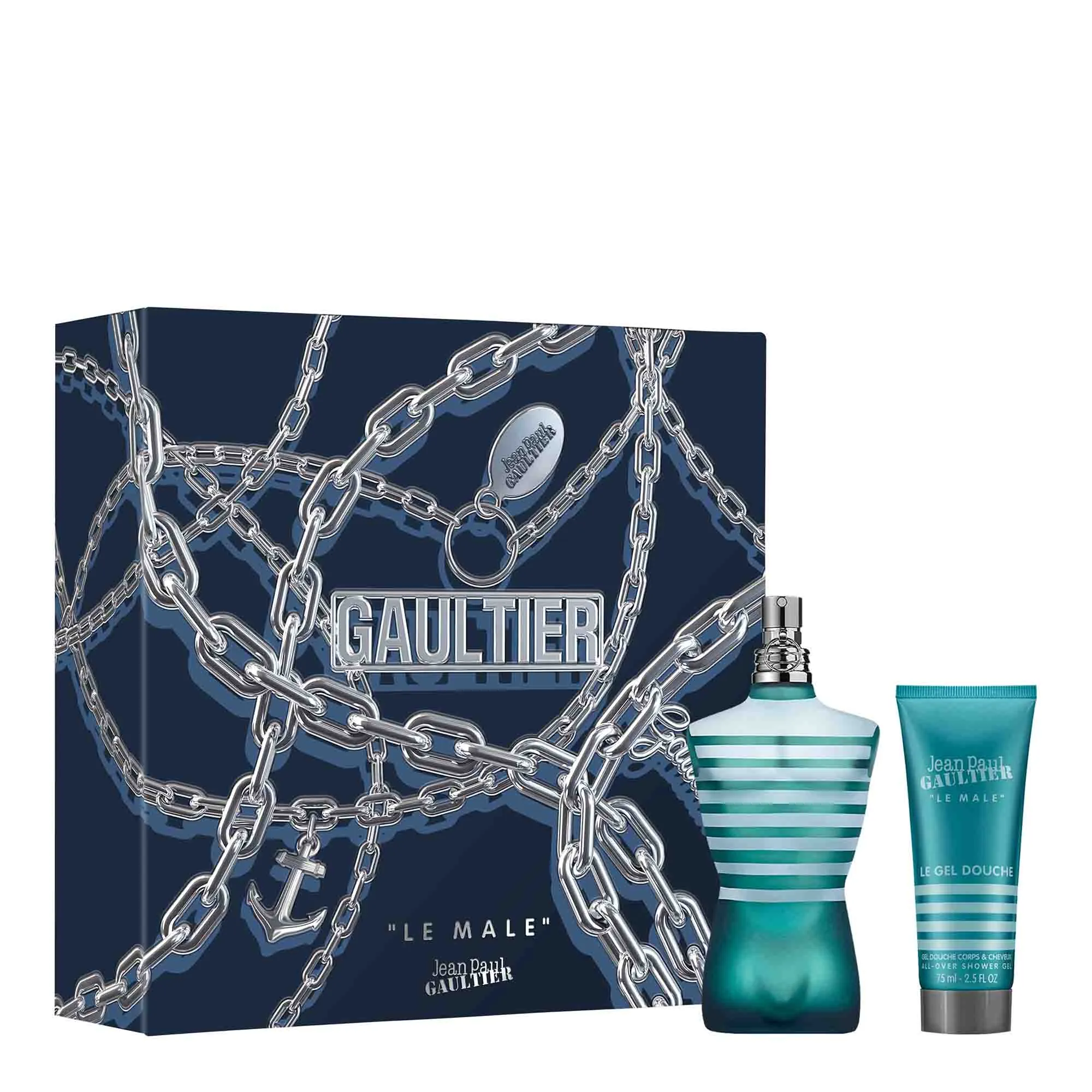 JEAN PAUL GAULTIER LE MALE TOILET WATER AND SHOWER GEL SET