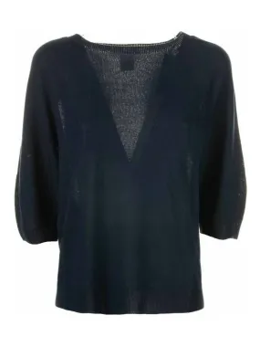 Kangra Cashmere Camiseta - Azul
