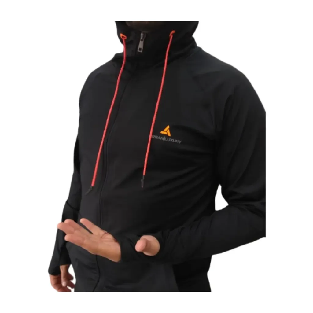 Men's Lycra Sport Jacket + Skinny Pants + Free Cellphone Armband!