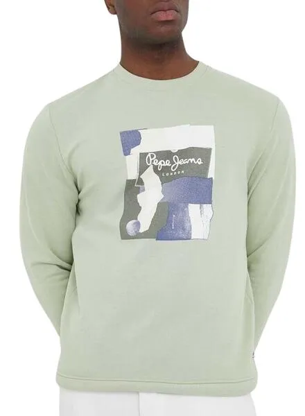 Pepe Jeans Oldwive Green Men's Sweatshirt