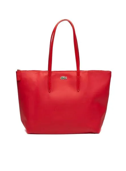 Red Lacoste Women's Large Shopping Bag