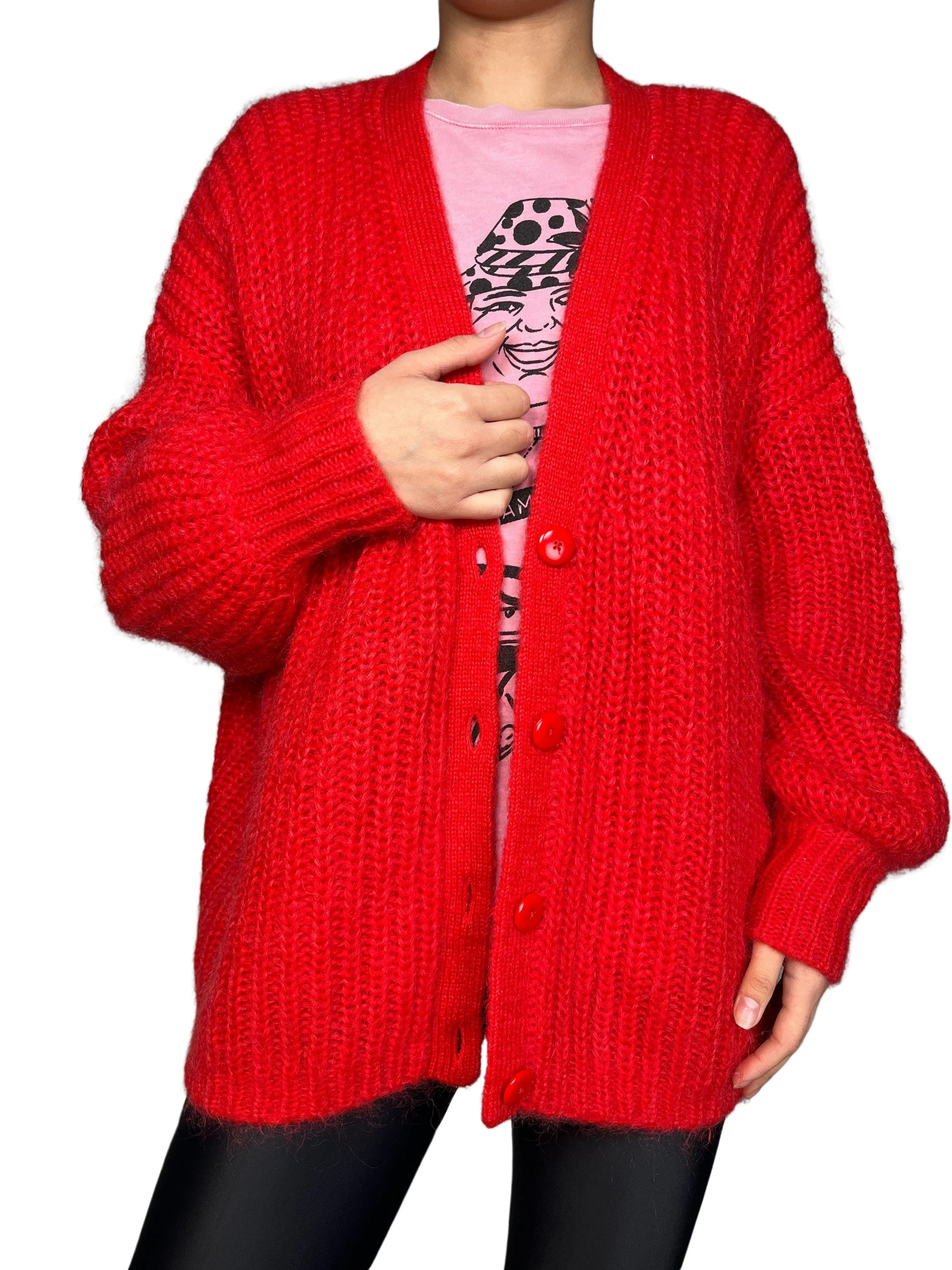 Red SÉZANE Knit Jumper