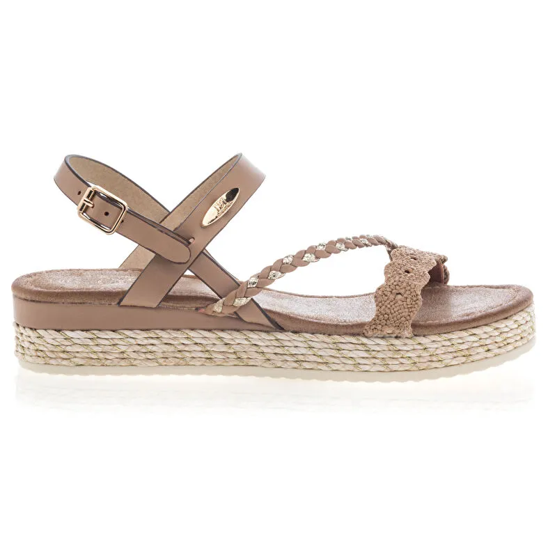 Sandalias rosa para mujer