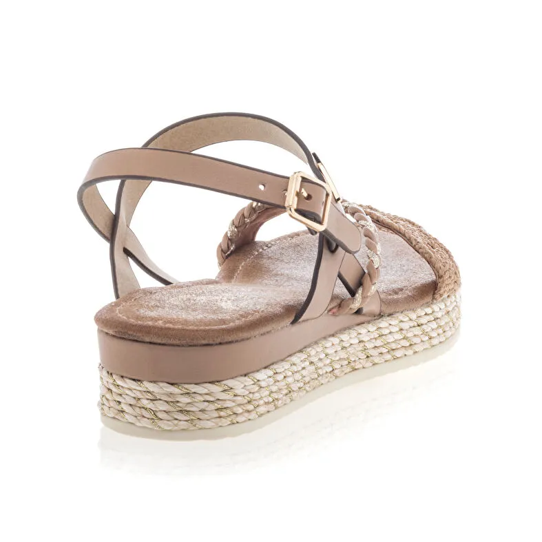 Sandalias rosa para mujer