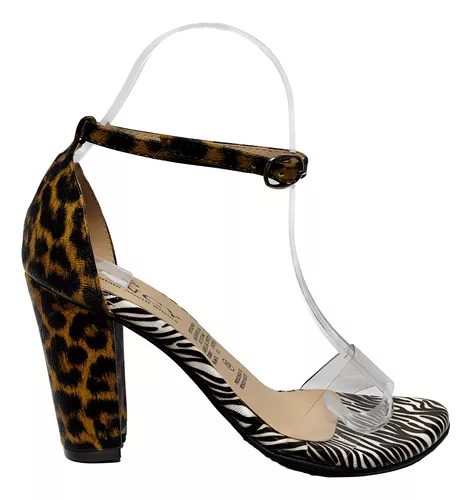 Sandalias Mujer  Taco Alto M310