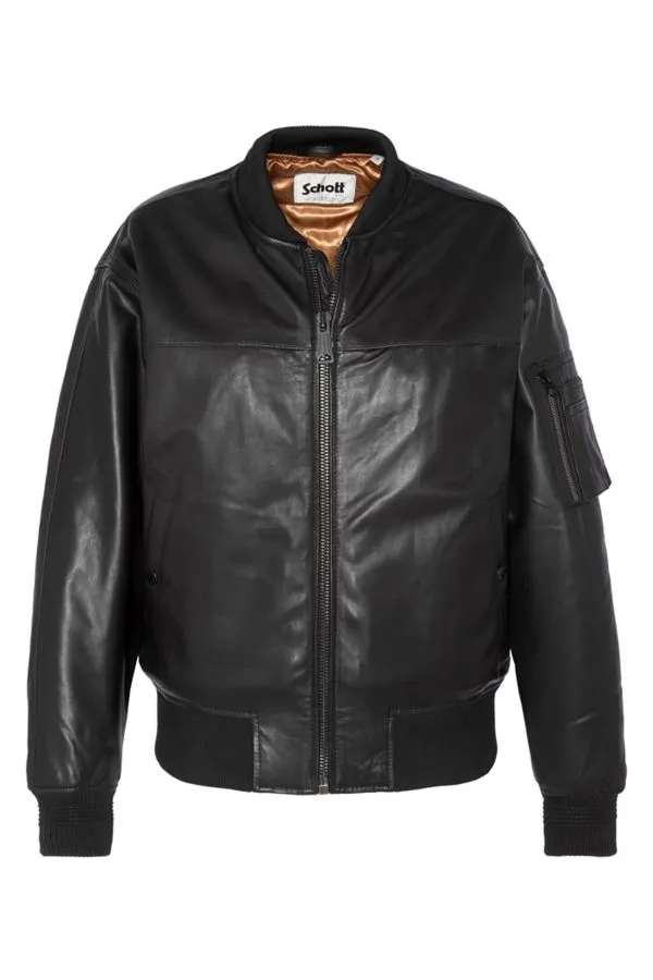 Schott Lcbomba Black Jacket Women