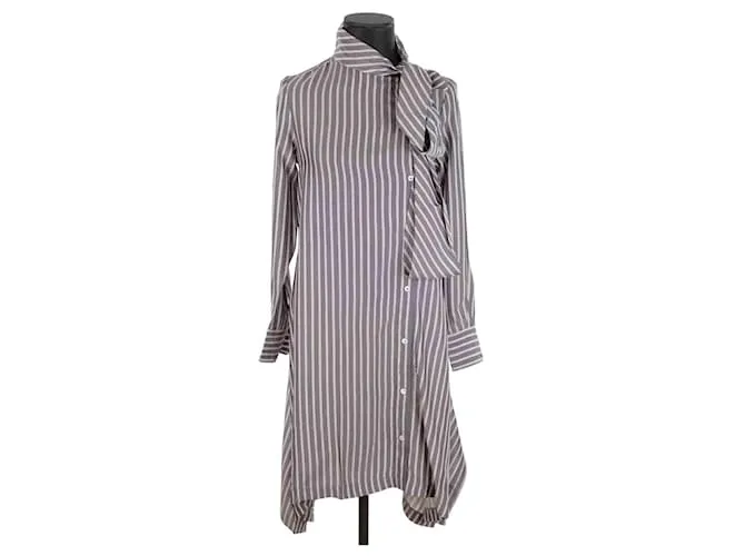 See by Chloé vestido gris 