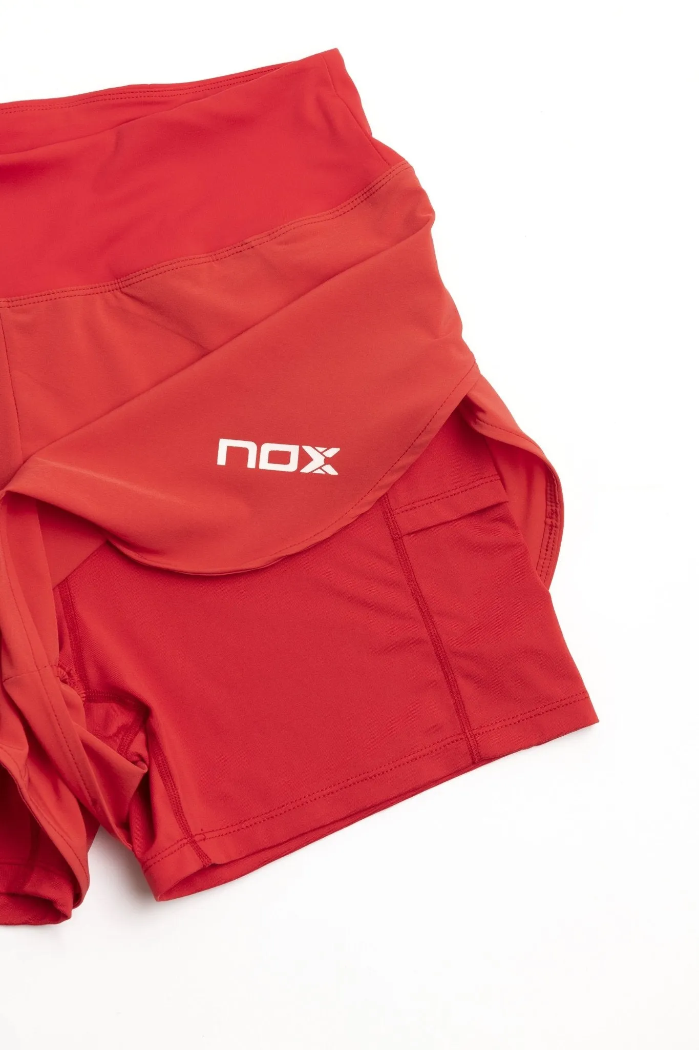 Short pádel mujer FIT - PRO rojo