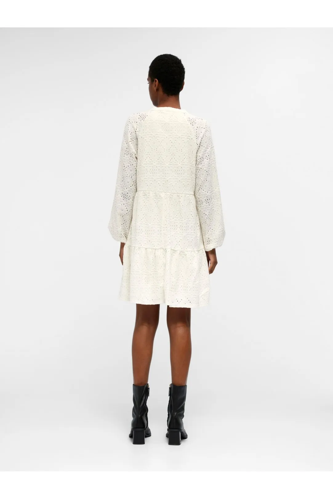 Embroidered Fabric Dress